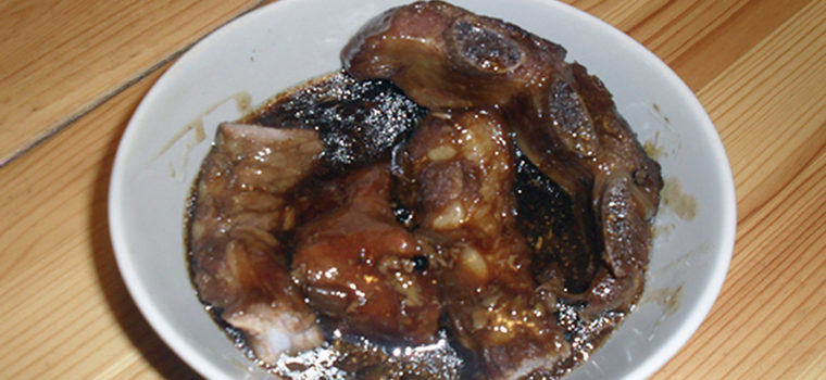Pork spare ribs