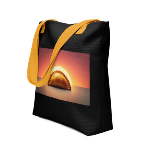 Tote bag- Black Empanada Sunrise