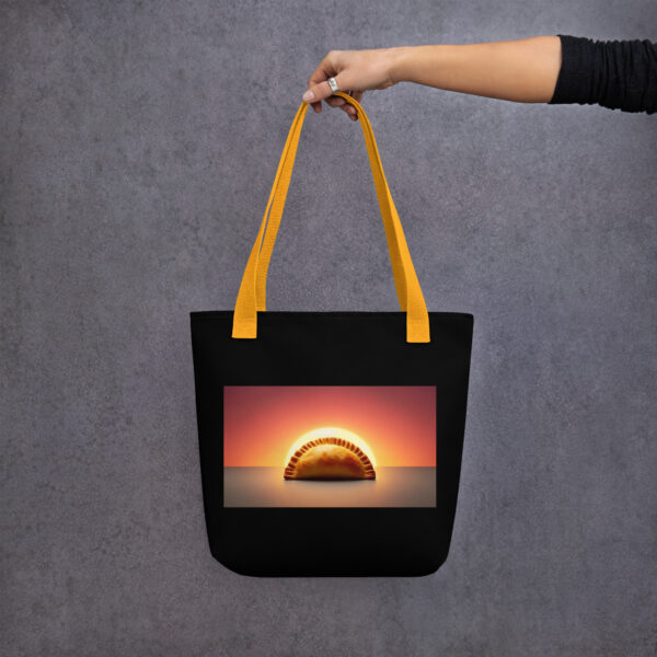 Tote bag- Black Empanada Sunrise - Image 3